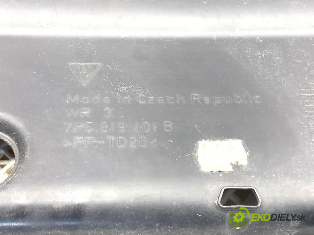 PORSCHE CAYENNE SUV 2013 220 kW 3.6 3598 Torpédo, plast pod čelné okno 7P5819401B 7P5819175B (Torpédo (plast pod čelným sklom))