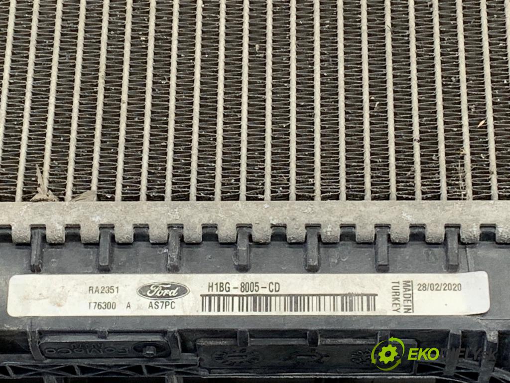 FORD TRANSIT COURIER Nadwozie pełne/minivan 2020 74 kW 1.0 EcoBoost 998 chladič vody H1BG-8005-CD (Vodní chladič)