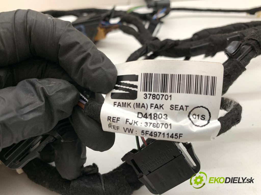 SEAT LEON III liftback 2019 110 kW 1.5 TSI 1495 káblovačka dveří kufra zadní část 5F4971145F