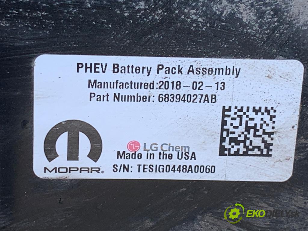 CHRYSLER PACIFICA nadwozie wielkoprzestrzenne (MPV) 2018 185 kW 3.6 Hybrid 3604 BATERIA HYBRYDA 68394027AB