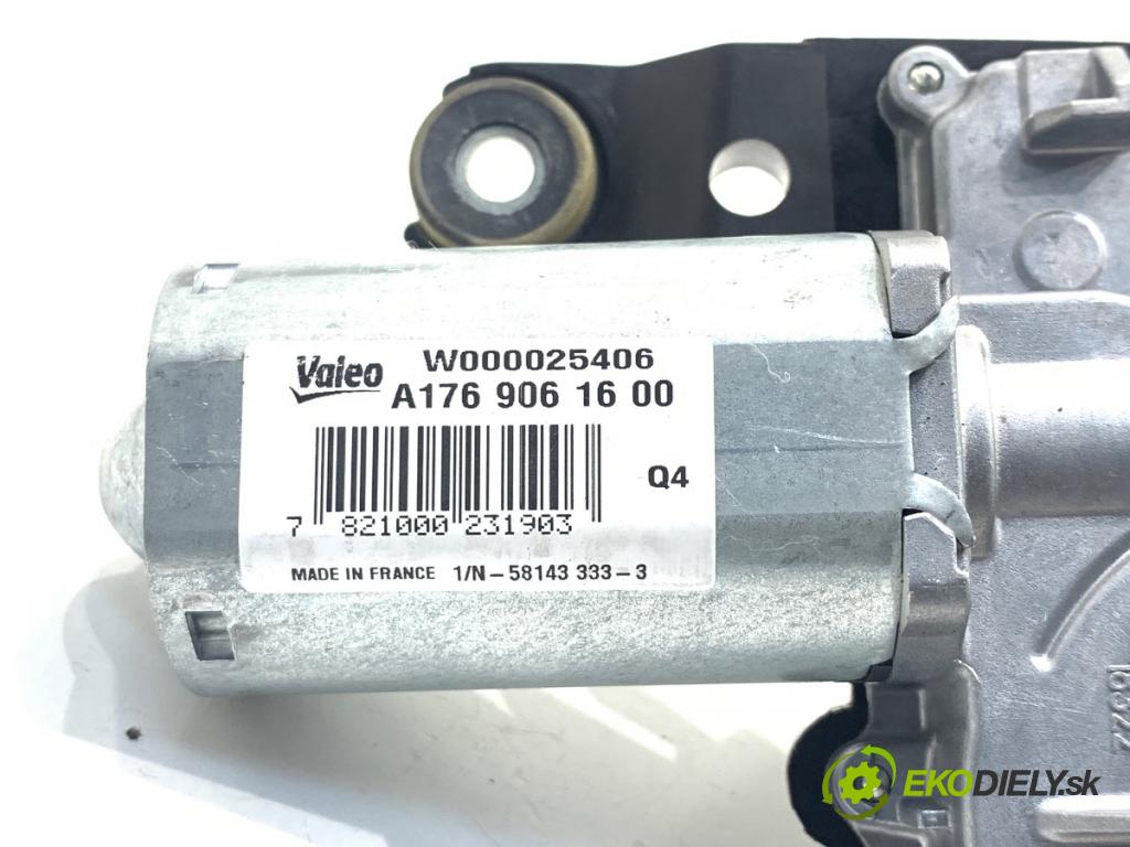 MERCEDES-BENZ W176 liftback 2013 90 kW A 180 (176.042) 1595 motor stěračů zadní část A1769061600