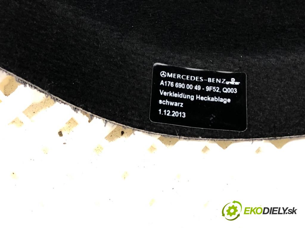 MERCEDES-BENZ W176 liftback 2013 90 kW A 180 (176.042) 1595 pláto zadní část A1766900049
