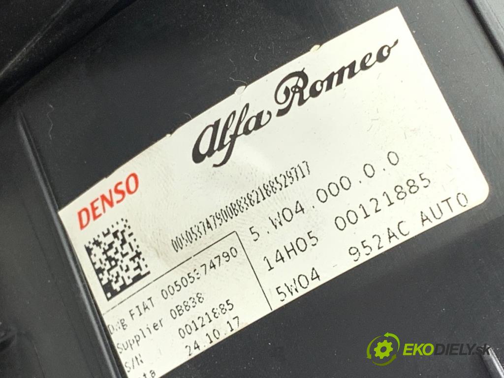 ALFA ROMEO GIULIA sedan 2018 206 kW 2.0 Q4 (952ACA45) 1995 topné těleso radiátor topení KOMBAJN 00505374790