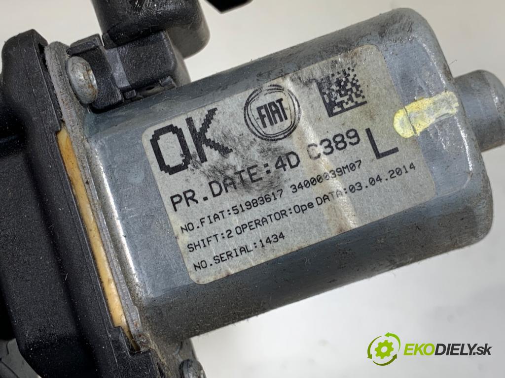 FIAT PANDA III liftback 2014 51 kW 1.2 (312PXA1A) 1242 mechanismus okna levý přední část 51983617