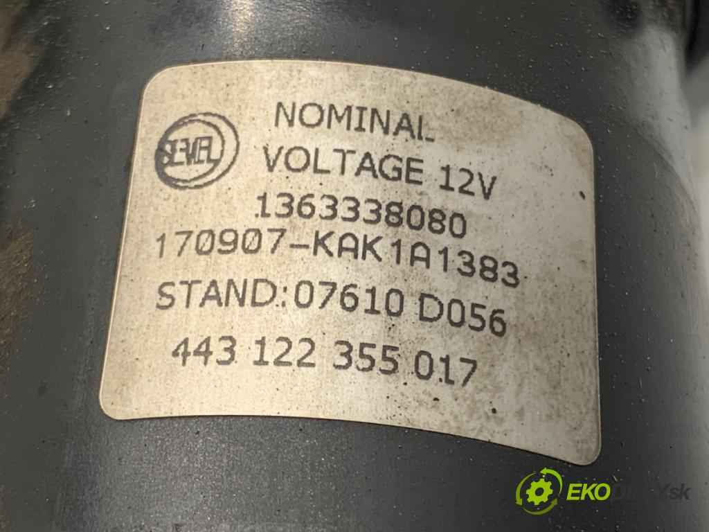 PEUGEOT BOXER I Autobus 2017 96 kW 2.0 BlueHDi 130 1997 mechanismus stěračů přední část 1363338080 (Motorek stěračů přední)