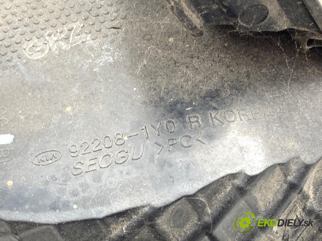KIA PICANTO II liftback 2012 51 kW 1.0 998 Hmlové svetlo, hmlovka pravy predný 92208-1Y0