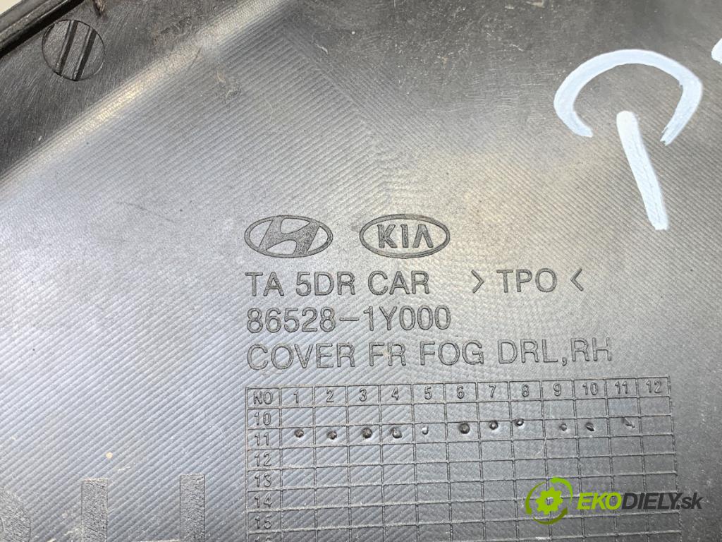 KIA PICANTO II liftback 2012 51 kW 1.0 998 Mriežky nárazníka pravy predný 86528-1Y000
