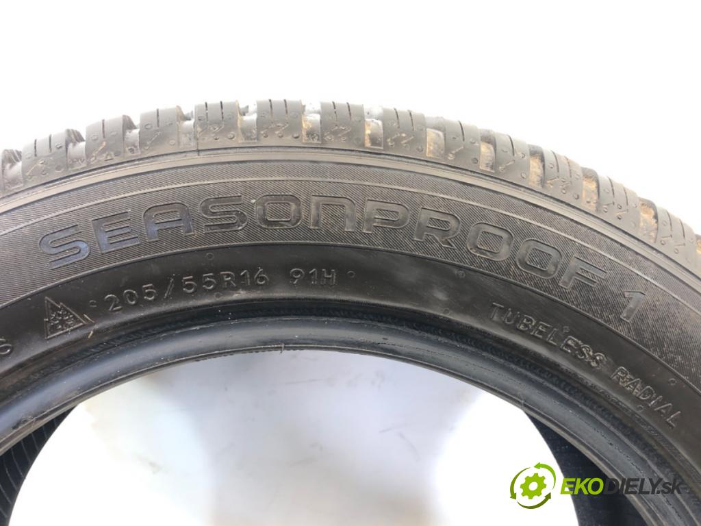 --- ---      PNEUMATIKY: PARA: VÍCENÁ SEZÓNA: 205/55 16" NOKIAN