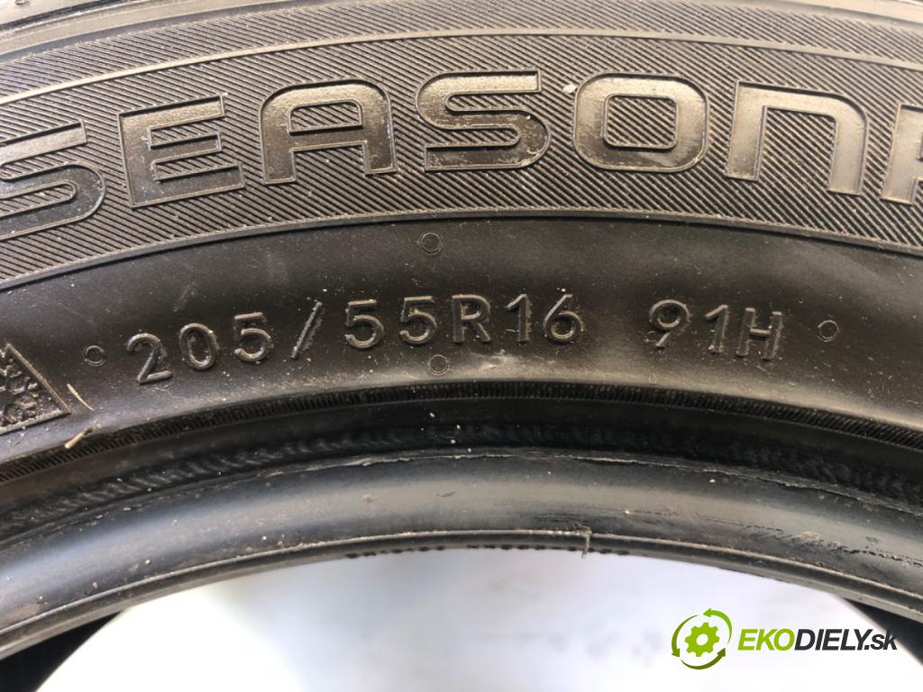 --- ---      PNEUMATIKY: PARA: VÍCENÁ SEZÓNA: 205/55 16" NOKIAN
