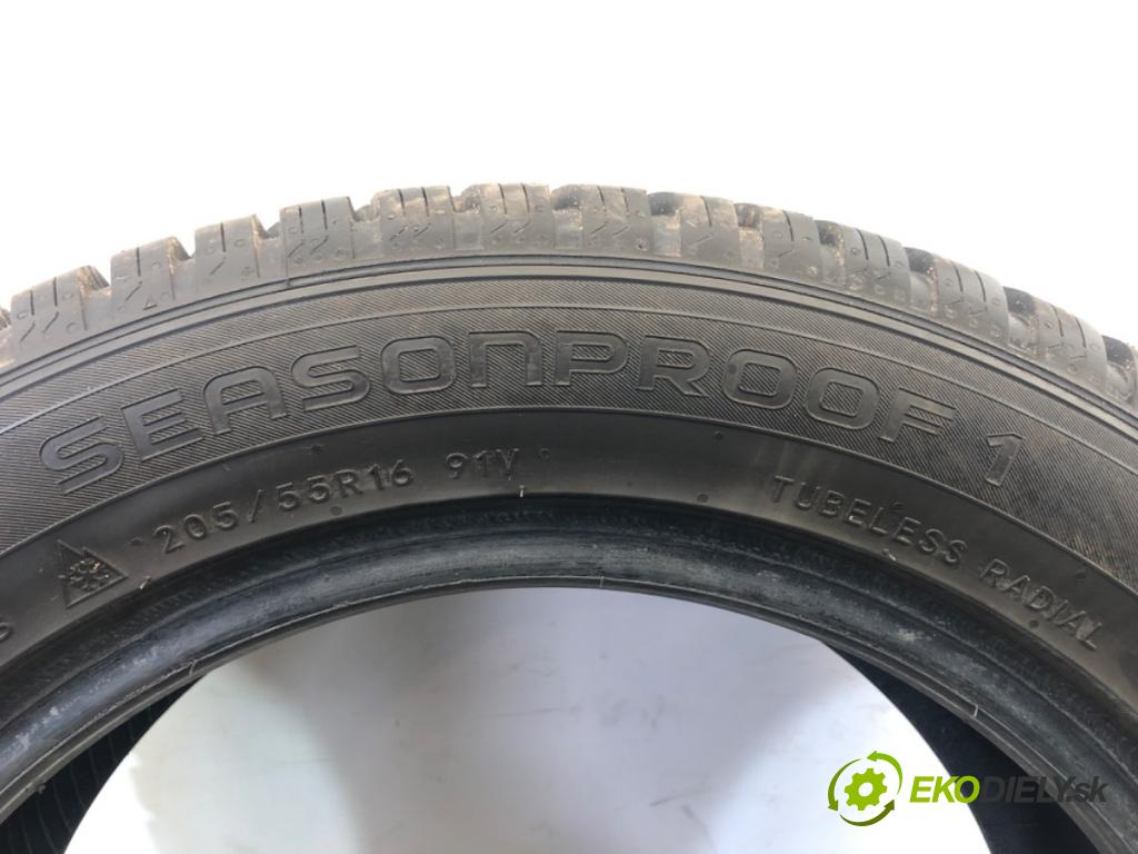 --- --- PNEUMATIKY: PARA: VÍCENÁ SEZÓNA: 205/55 16" NOKIAN