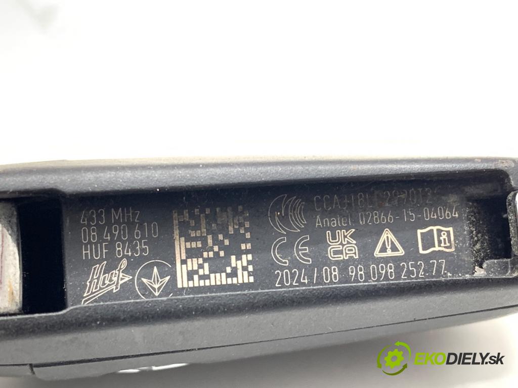 TOYOTA PROACE Nadwozie pełne/minivan 2024 75 kW 1.5 D-4D 100 (BPZMD) 1499 spinačka 9663123380 (Spínacia skrinka)