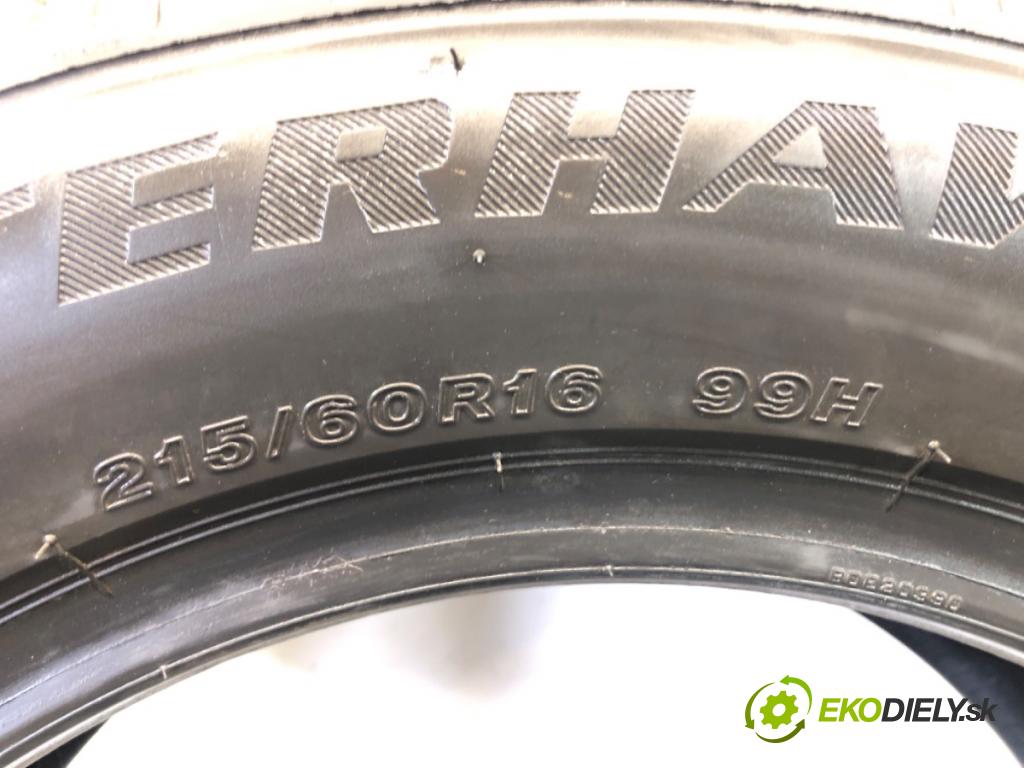 --- --- PNEUMATIKA: zima 2X 215/60 16" FIRESTONE