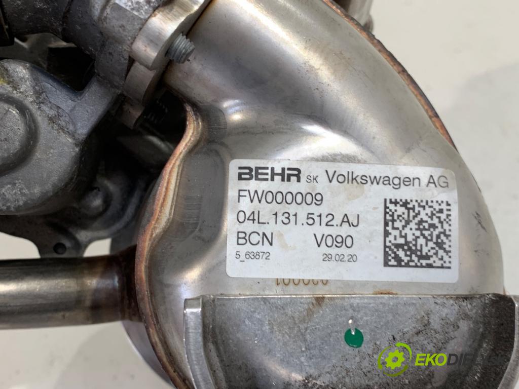VW CADDY IV Nadwozie pełne/minivan 2020 110 kW 2.0 TDI 1968 ventil EGR CHLADIČ: 04L131512AJ