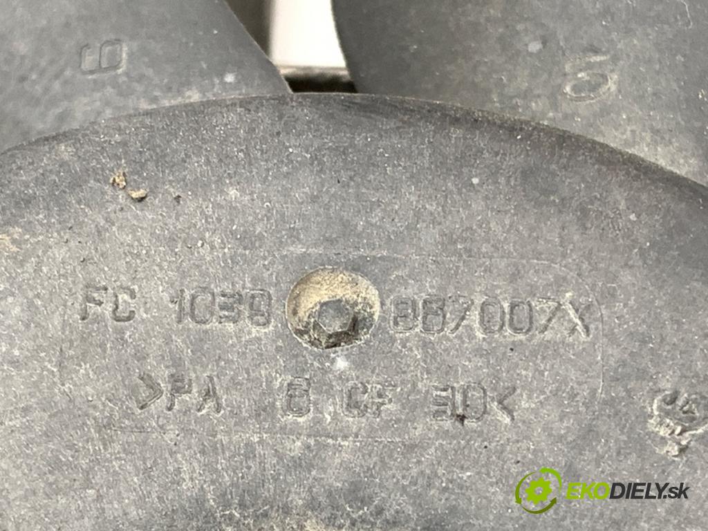 AUDI A4 B7 Kombi 2005 103 kW 2.0 TDI 1968 ventilátor chladiče 8E0121205AB (Ventilátor)