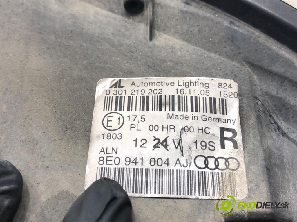 AUDI A4 B7 Kombi 2005 103 kW 2.0 TDI 1968 Svetlomet pravy predný 8E0941004AJ
