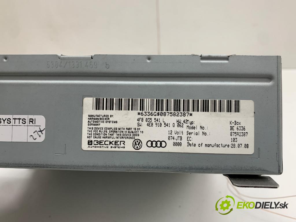 AUDI A4 B8 Kombi 2008 105 kW 2.0 TDI 1968 TUNER radia 4F0035541L