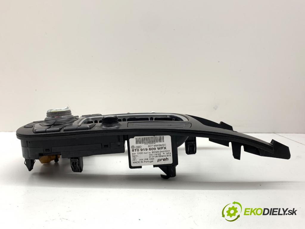 AUDI A4 B8 Kombi 2008 105 kW 2.0 TDI 1968 Panel ovládaní radia navigace 8T0919609WFX