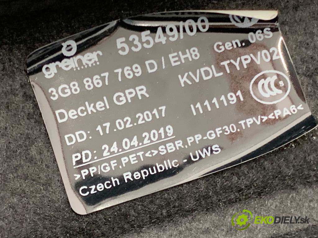 VW ARTEON liftback 2019 110 kW 2.0 TDI 1968 pláto zadní část