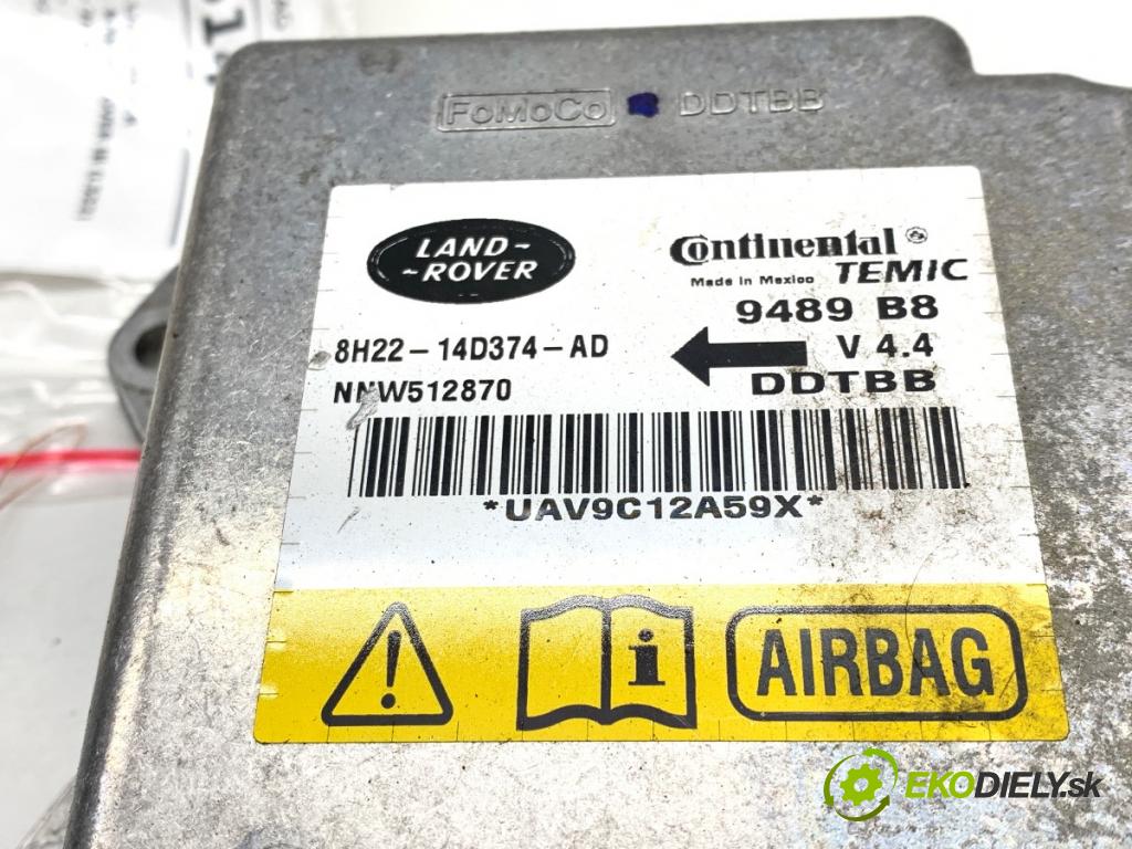LAND ROVER RANGE ROVER SPORT I SUV 2009 200 kW 3.6 D 4x4 3628 senzor airbag 8H22-14D374-AD (Snímač)
