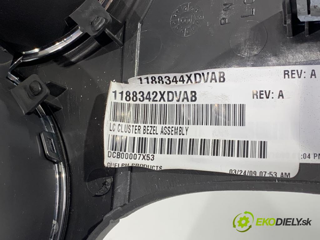 DODGE CHALLENGER coupe 2009 186 kW 3.5 3518 Rámček Clona prístrojovky 1188342XDVAB