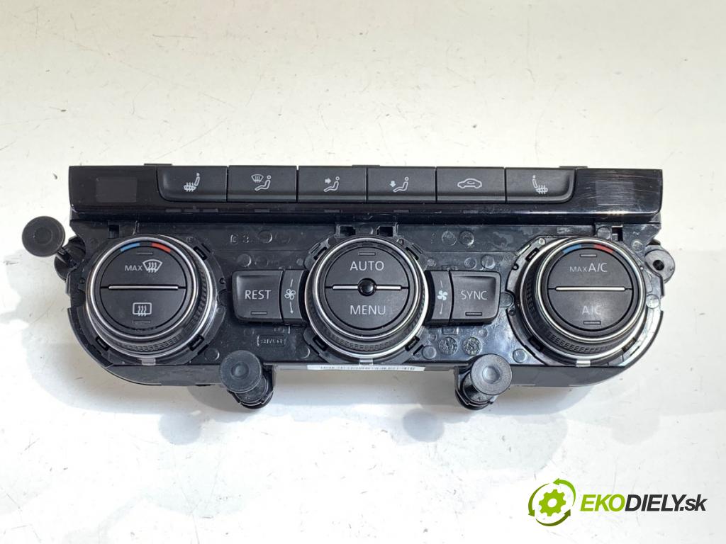 VW ARTEON liftback 2019 110 kW 2.0 TDI 1968 Panel ovládania kúrenia 5G0907044DP (Prepínacie páčky pod volantom)