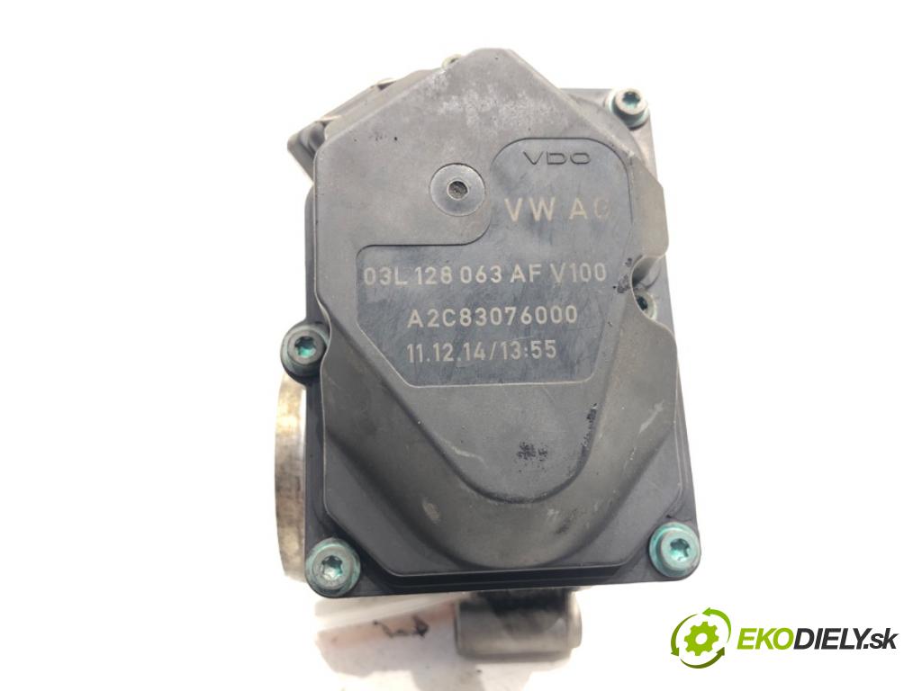 AUDI A4 B8 Kombi 2008 105 kW 2.0 TDI 1968 Škrtiaca klapka 03L128063AF (Škrtiaca klapka)