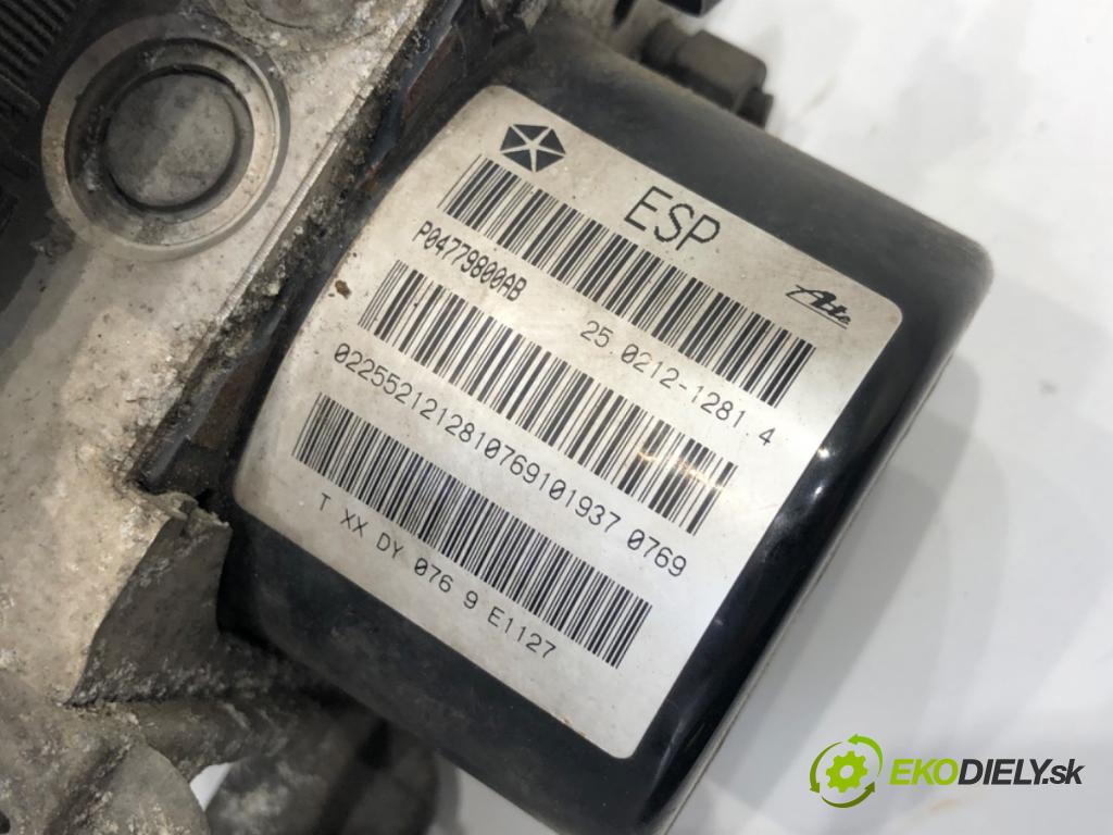 DODGE CHALLENGER coupe 2009 186 kW 3.5 3518 pumpa ABS P04779800AB (Pumpa ABS)
