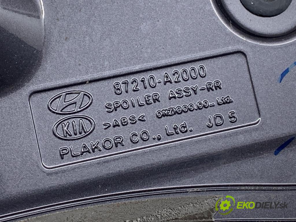 KIA CEED liftback 2012 94 kW 1.6 CRDi 128 1582 Spoiler křídlo 87210-A2000 (Spoiler)