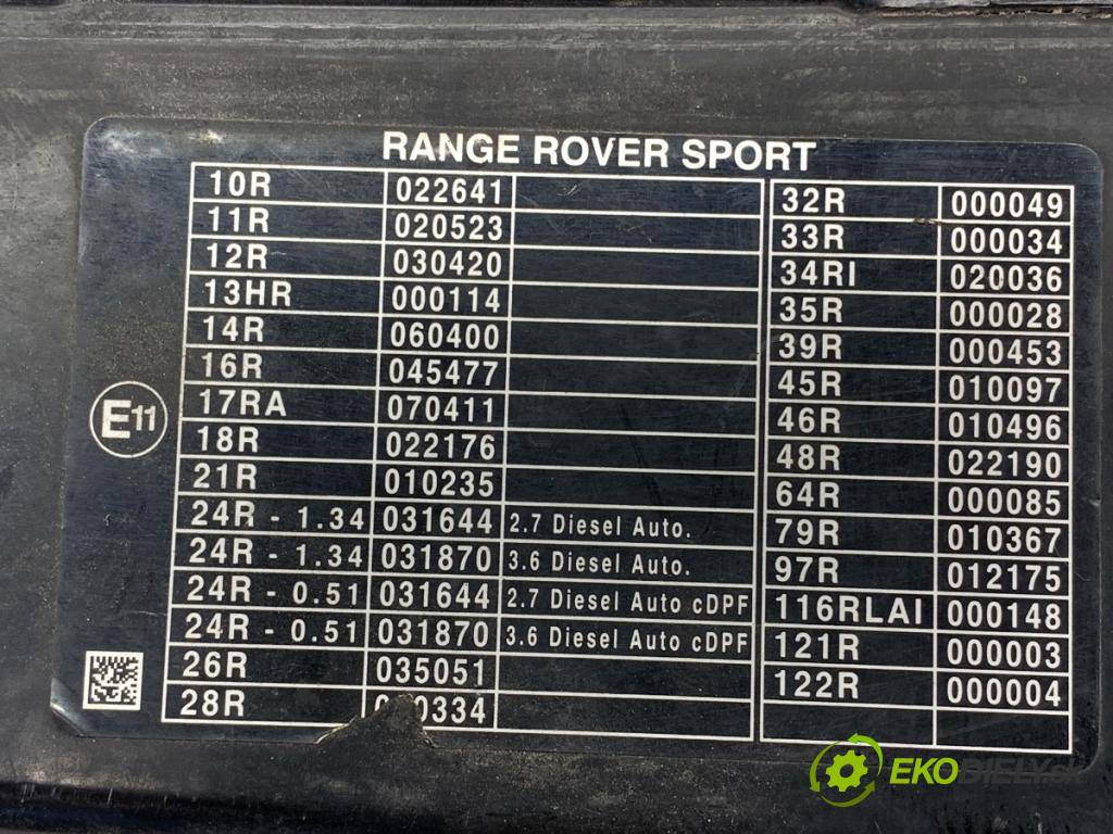 LAND ROVER RANGE ROVER SPORT I SUV 2009 200 kW 3.6 D 4x4 3628 Držiak predný AH22-8A297-AA (Výstuha predná)