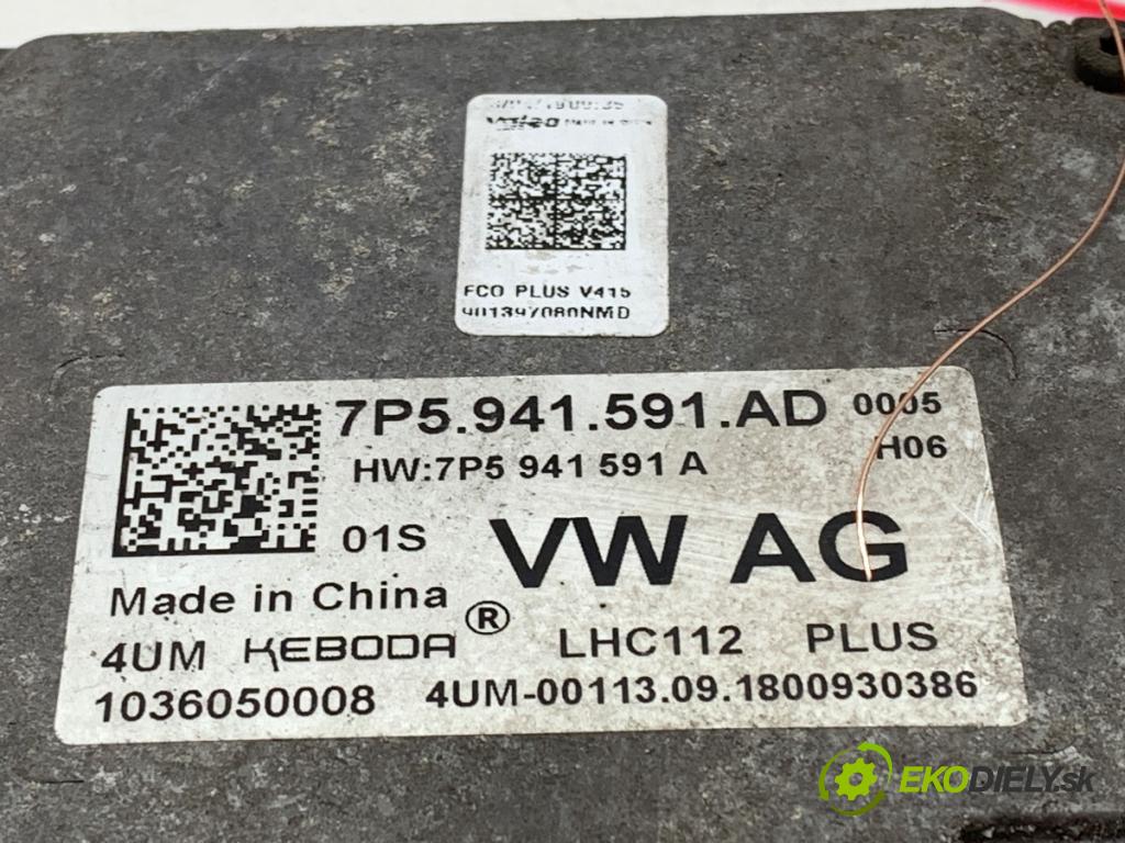 VW ARTEON liftback 2019 110 kW 2.0 TDI 1968 měnič XENON 7P5941591AD (Řídící jednotka xenonu)