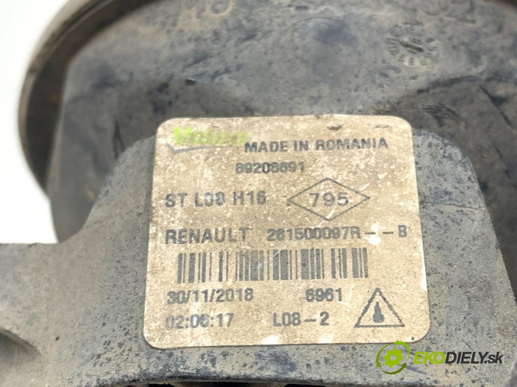 DACIA LOGAN II Kombi 2019 70 kW 1.5 Blue dCi 95 (K8JL) 1461 Hmlové svetlo, hmlovka pravy predný 261500097R