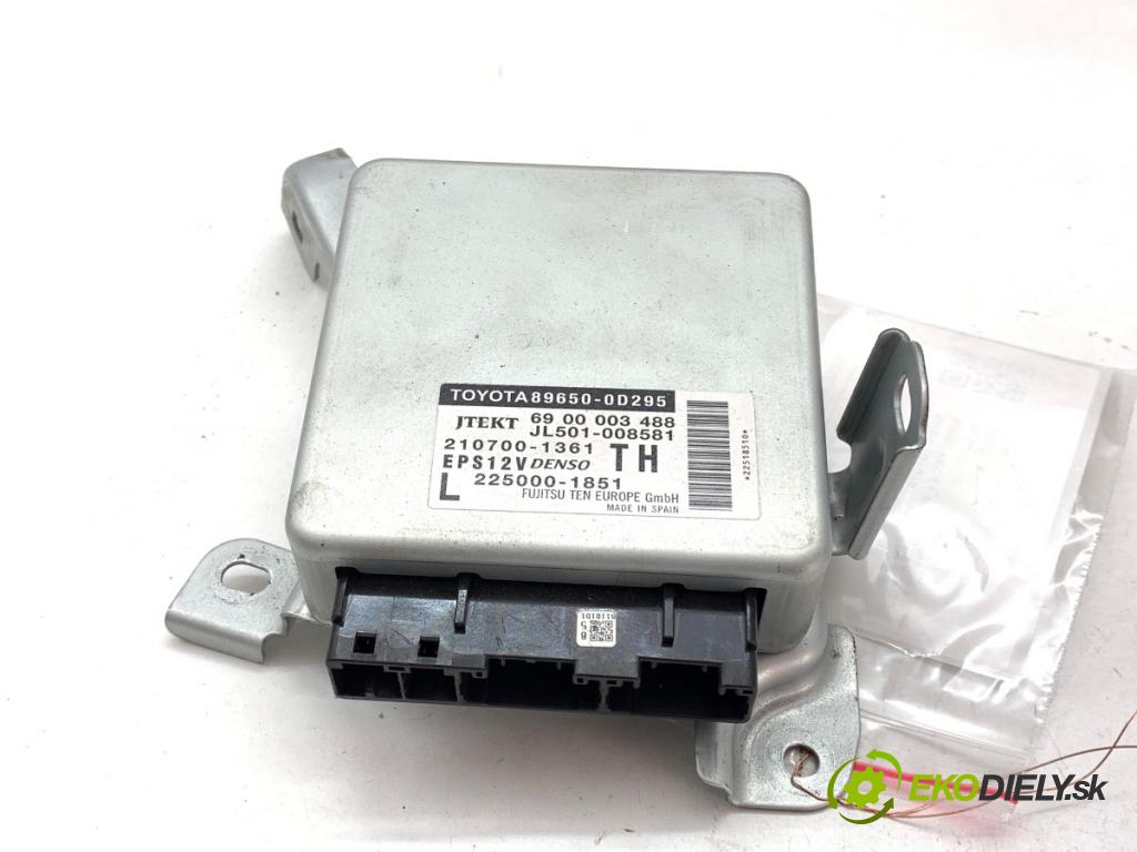 TOYOTA YARIS III liftback 2016 51 kW 1.0 (KSP130_) 998 Modul servočerpadlo 89650-0D295 (Riadiaca jednotka ostatné)