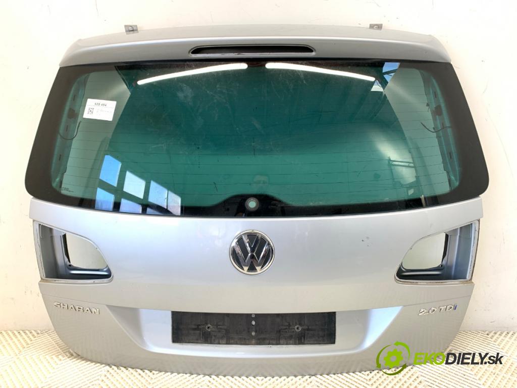 VW SHARAN nadwozie wielkoprzestrzenne (MPV) 2013 130 kW 2.0 TDI 1968 kapota zadní část 