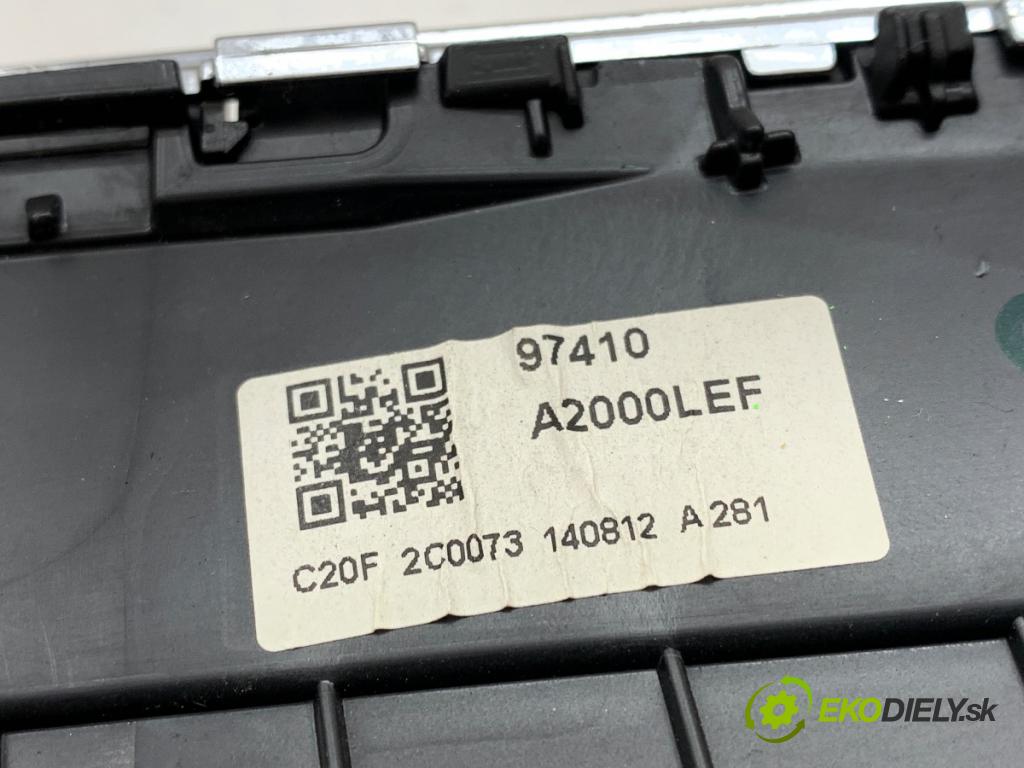 KIA CEED liftback 2012 94 kW 1.6 CRDi 128 1582 kratký topení přední část 97410-A2000