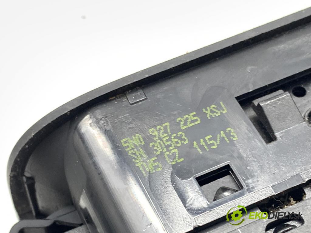 VW SHARAN nadwozie wielkoprzestrzenne (MPV) 2013 130 kW 2.0 TDI 1968 spínač brzdy ruční brzdy 5N0927225 (Páčky pod volantem)