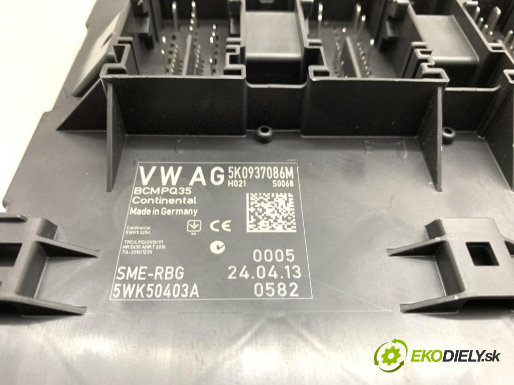 VW SHARAN nadwozie wielkoprzestrzenne (MPV) 2013 130 kW 2.0 TDI 1968 Modul komfortu 5K0937086M (Modul komfortu)
