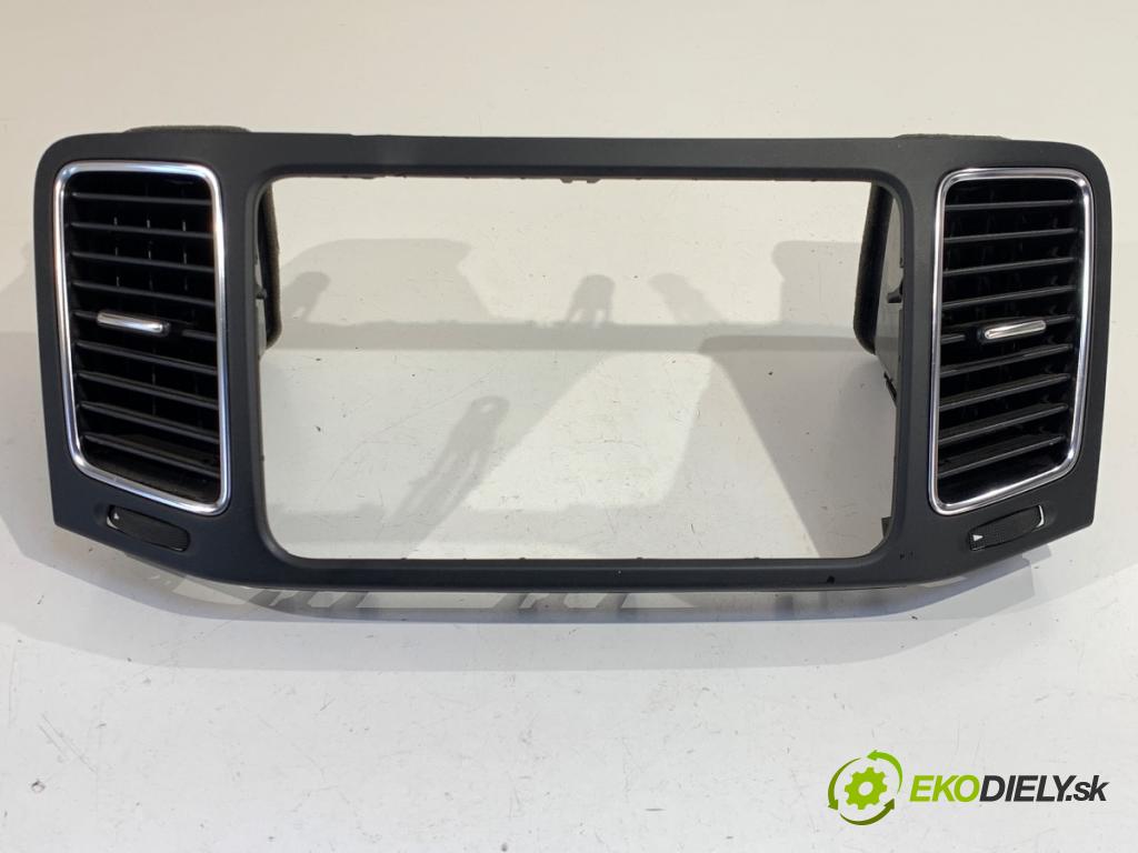 VW SHARAN nadwozie wielkoprzestrzenne (MPV) 2013 130 kW 2.0 TDI 1968 mří topení přední část střední 7N0858069