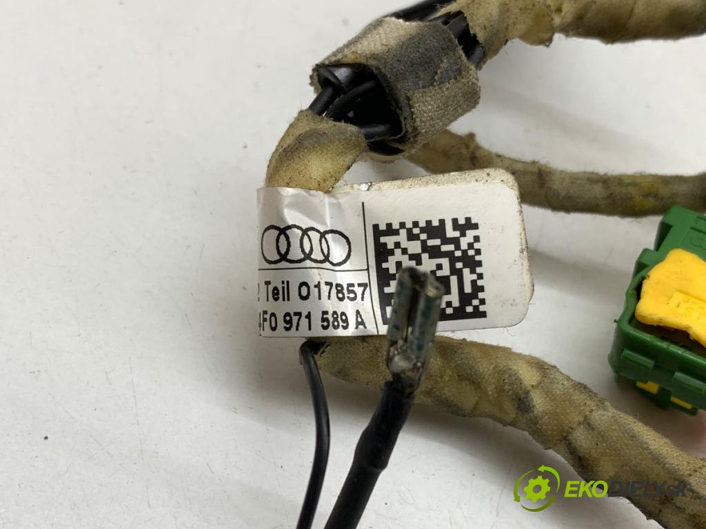 AUDI A6 C6 sedan 2004 165 kW 3.0 TDI quattro 2967 káblovačka silenbloku airbag 4F0971589A