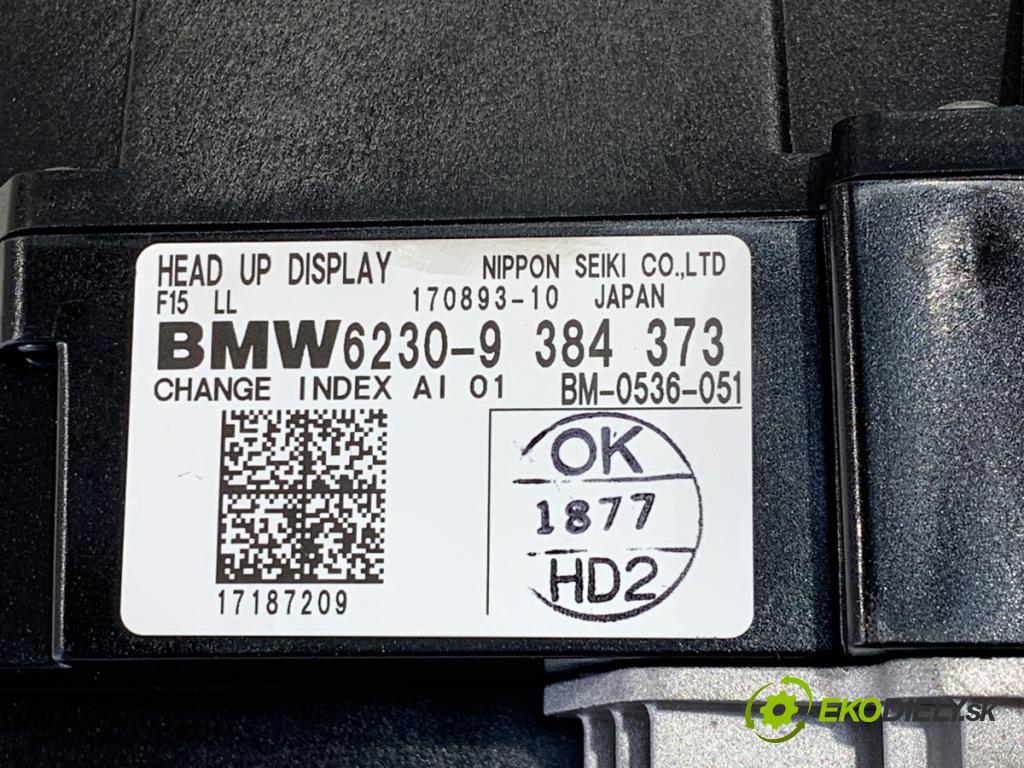 BMW F15 SUV 2018 225 kW xDrive 35 i 2979 Displej HEAD-UP: 9384373