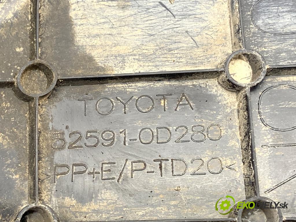 TOYOTA YARIS III liftback 2016 51 kW 1.0 (KSP130_) 998 podblatník pravy zad 52591-0D280