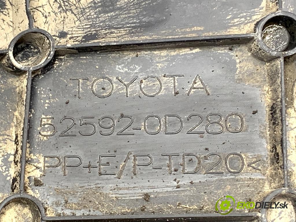 TOYOTA YARIS III liftback 2016 51 kW 1.0 (KSP130_) 998 podblatník ľavy zad 52592-0D280