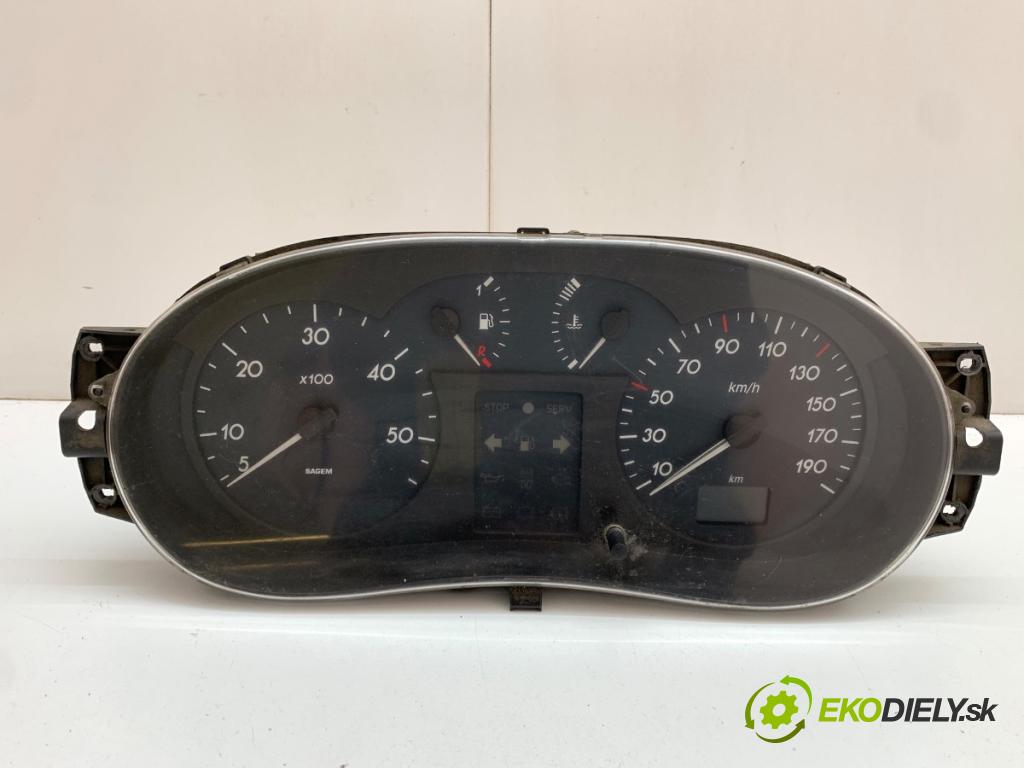 RENAULT MASTER II Skrzynia 2003 84 kW 2.8 dTI 2799 prístrojovka 8200140413B (Přístrojová deska)