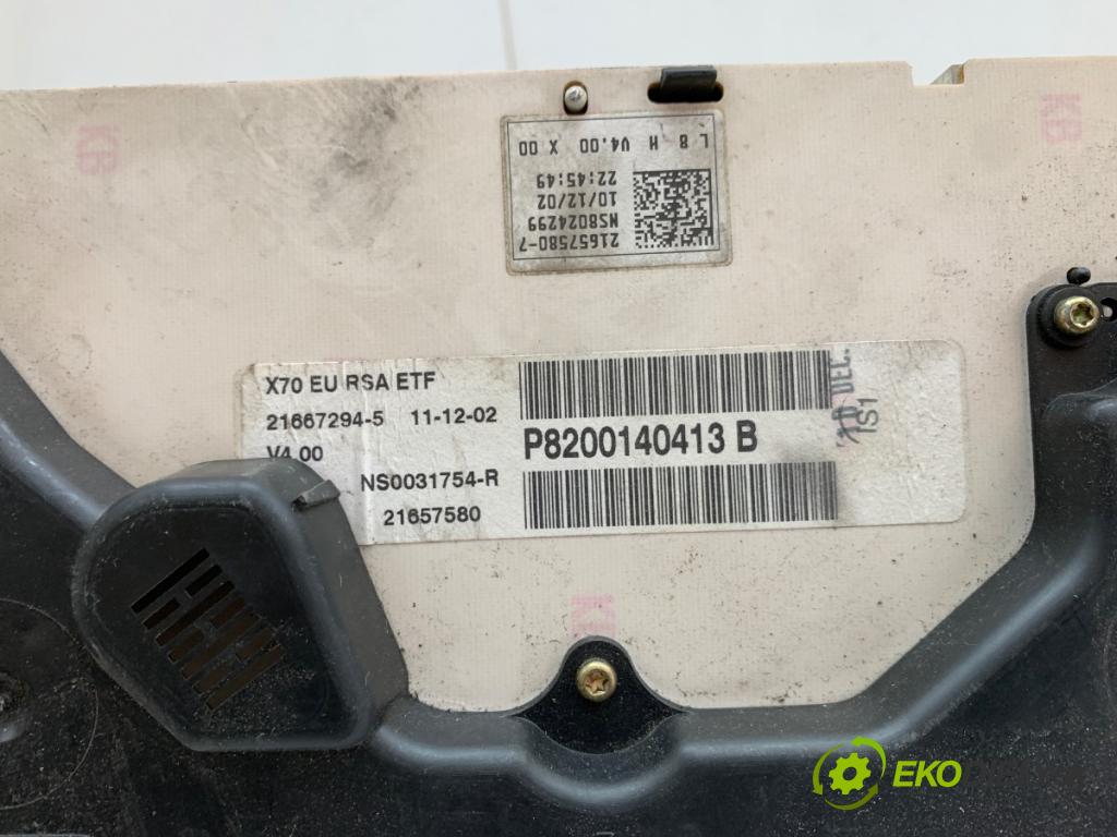RENAULT MASTER II Skrzynia 2003 84 kW 2.8 dTI 2799 prístrojovka 8200140413B (Přístrojová deska)