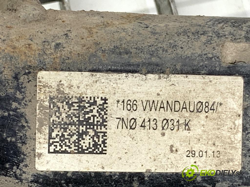 VW SHARAN nadwozie wielkoprzestrzenne (MPV) 2013 130 kW 2.0 TDI 1968 Tlmič ľavy predný ZE 7N0413031K