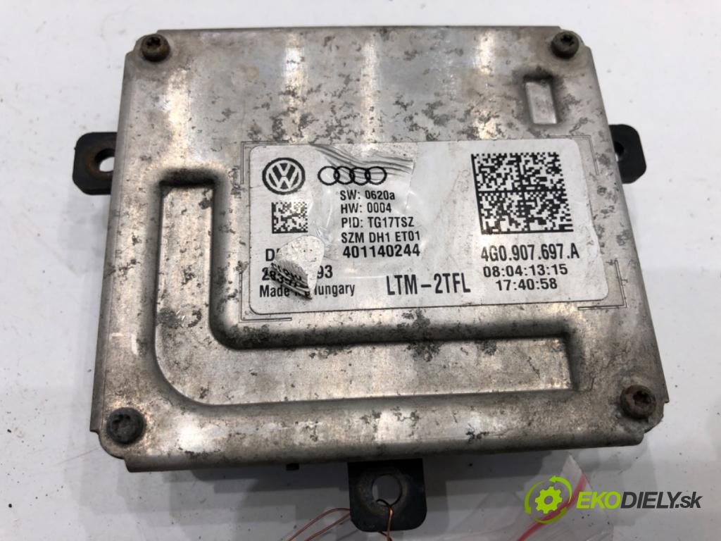 VW SHARAN nadwozie wielkoprzestrzenne (MPV) 2013 130 kW 2.0 TDI 1968 měnič XENON 4G0907697A (Řídící jednotka xenonu)
