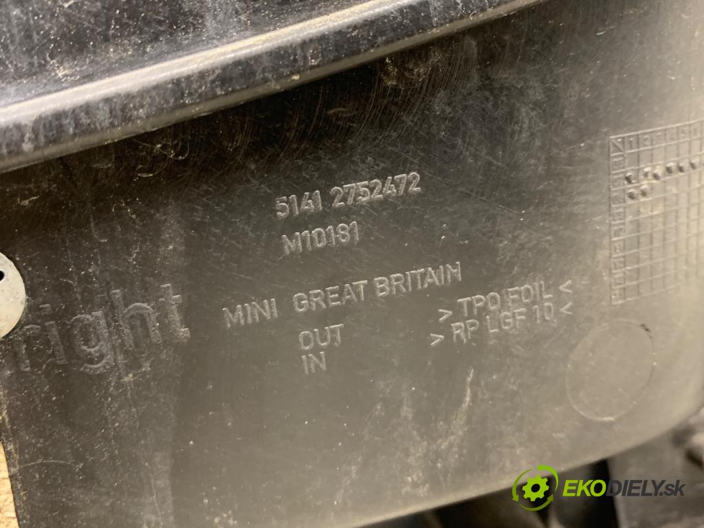 MINI R56 liftback 2012 55 kW One 1598 čalúnenie Dvere pravy predný