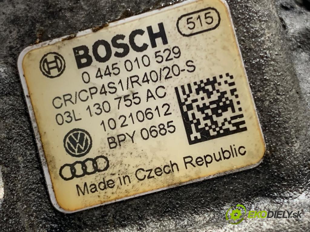 VW CC B7 coupe 2013 130 kW 2.0 TDI 4motion 1968 Pumpa vysokého tlaku 03L130755AC 0445010529