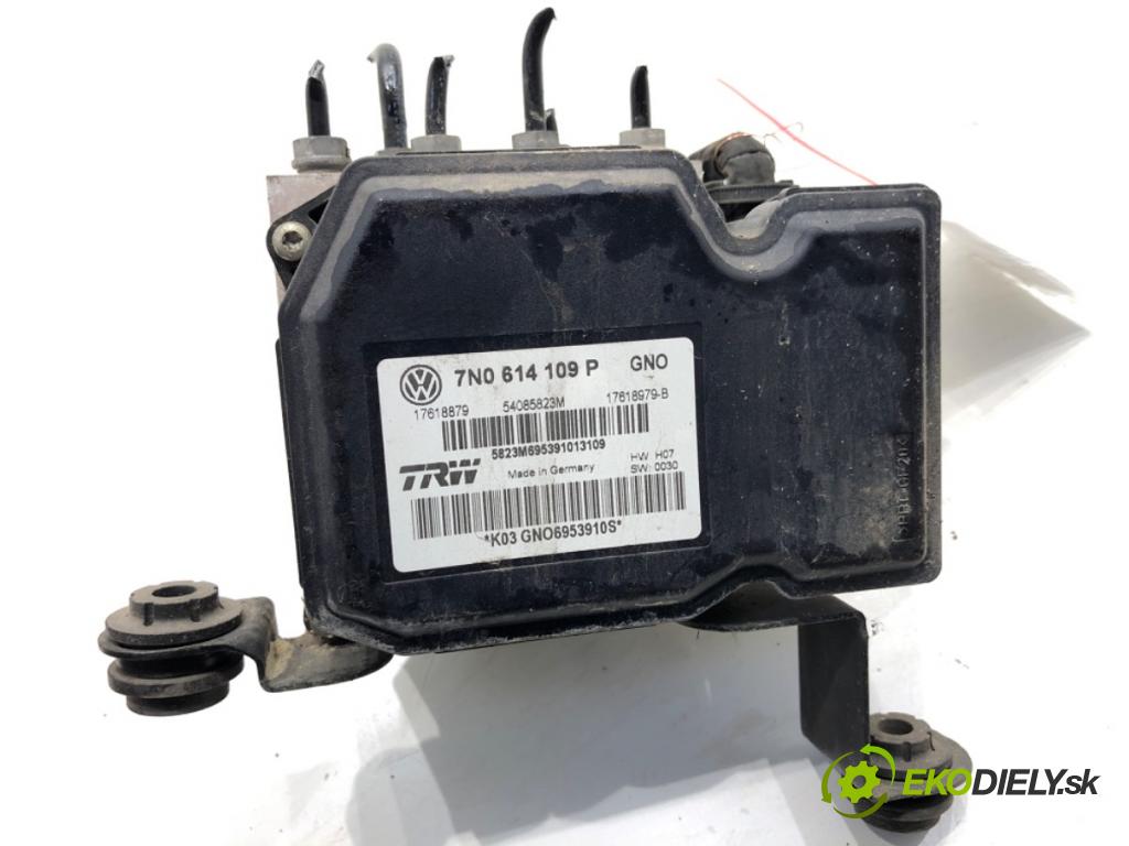 VW SHARAN nadwozie wielkoprzestrzenne (MPV) 2013 130 kW 2.0 TDI 1968 pumpa ABS 7N0614109P (Pumpa ABS)