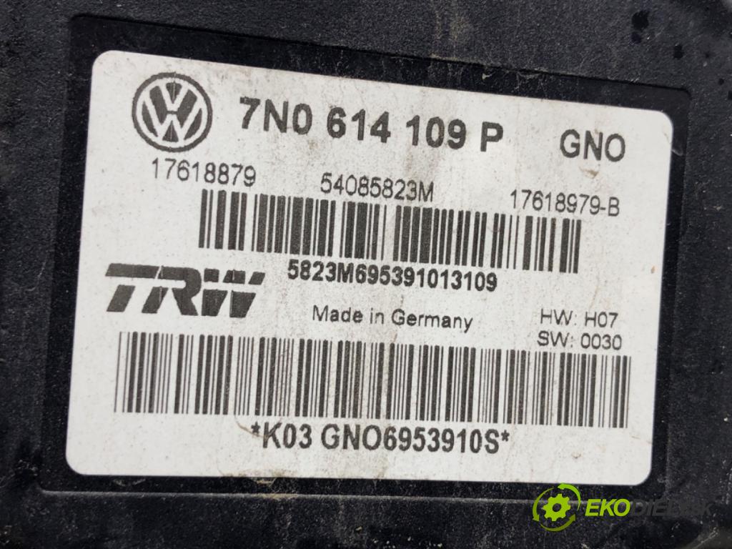 VW SHARAN nadwozie wielkoprzestrzenne (MPV) 2013 130 kW 2.0 TDI 1968 pumpa ABS 7N0614109P (Pumpa ABS)