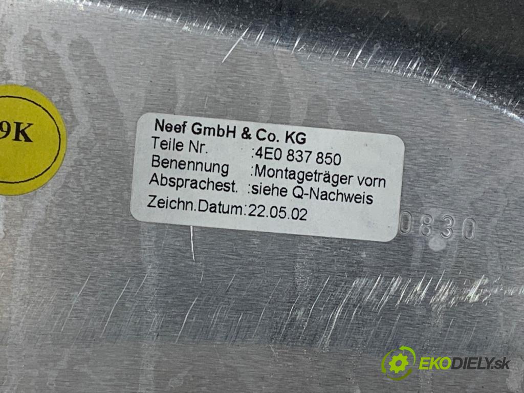 AUDI A8 D3 sedan 2002 246 kW 4.2 quattro 4172 Mechanizmus okna pravy predný 4E0837850